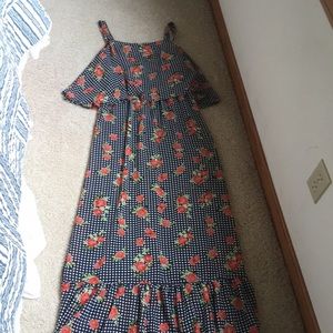 Baku long fall dress